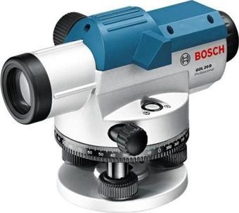 Bosch Gol 20 D Optik Hizalama/Optik Nivo (Ölçüm Birimi : Derece) + Profesyonel Hafif Alüminyum Tripod