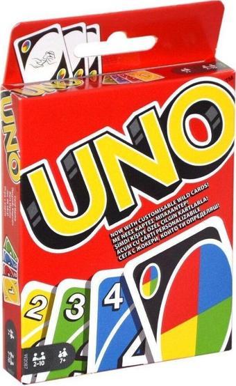 MATTEL UNO KARTLARI TÜRKÇE W2087