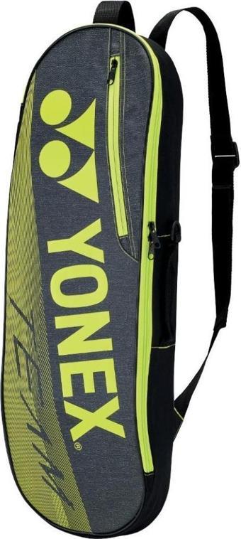 Yonex 42122 2W Badminton Tenis Kulüp Sırt Çantası Siyah-Lime