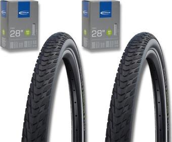 Schwalbe 700x35 Marathon E-Plus 5mm Zırhlı Lastik Seti