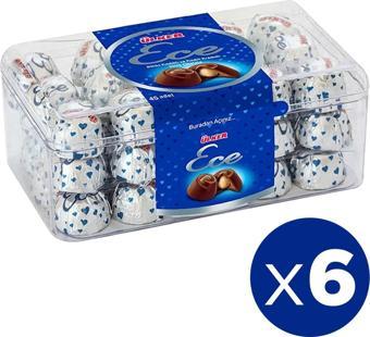 Ülker Ece Bütün Fındıklı Sütlü Çikolata 455 gr 6 lı (6x455 gr)