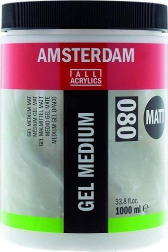 AMSTERDAM GEL MEDIUM MATT 080 1000ML