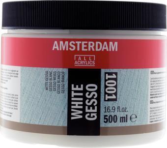 AMSTERDAM GESSO BEYAZ 001 500ML