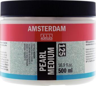 AMSTERDAM PEARL MEDIUM 125 500ML (İNCİ YÜZEY)