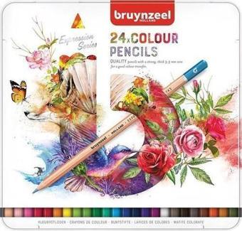 BRUYNZEEL EXPRESSION COLOUR 24'LÜ KURU KALEM BOYA SETİ