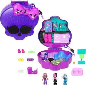 Polly Pocket Monster High Temalı Kompakt Oyun Seti HVV58