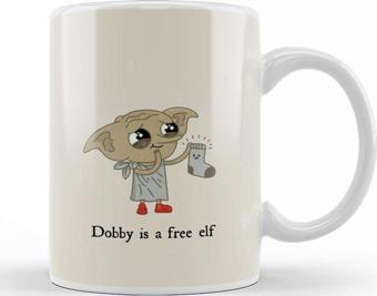 Baskı Dükkanı Dobby Kupa Bardak Porselen