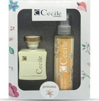 Cecile Princess Bayan Kofre 100 Ml+150 Ml Body Mist