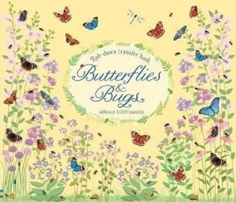 Butterflies and Bugs (Rub-Down Transfer Books) - Hannah Watson - Usborne