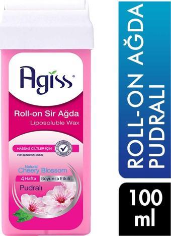 Agiss Roll On Sir Ağda Pudralı Hassas Ciltler 100 Ml