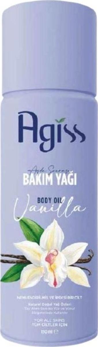 Agiss Sir Ağda Temizleme Ve Bakım Yağı Vanilla 150 Ml