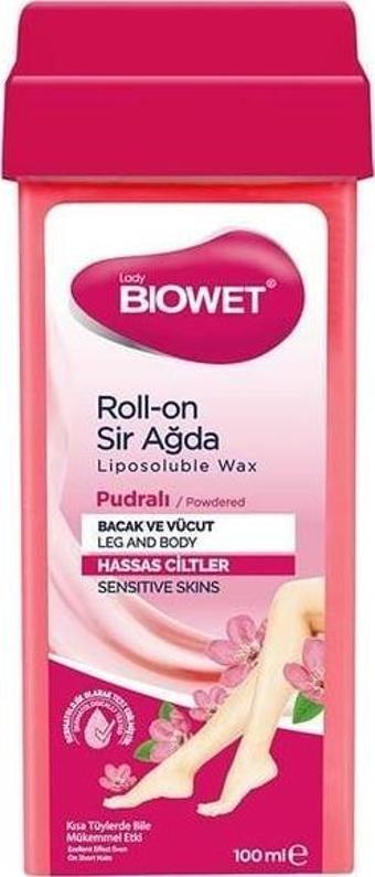 Bıowet Roll-On Sir Ağda Pudralı Hassas Ciltler 100 Ml