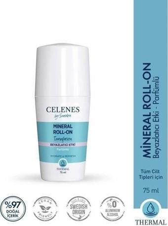 Celenes Roll On Thermal Parfümlü Tannforsen Beyazlatıcı 75 ml