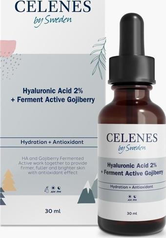 Celenes Yüz Serumu Hyaluronic Acid + Ferment Active Gojiberry 30 ML