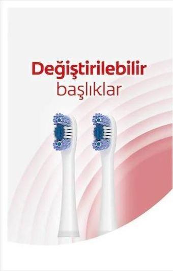 Colgate 360 Optik Beyaz Pilli Diş Fırçası Yedeği 2 Li Yeni