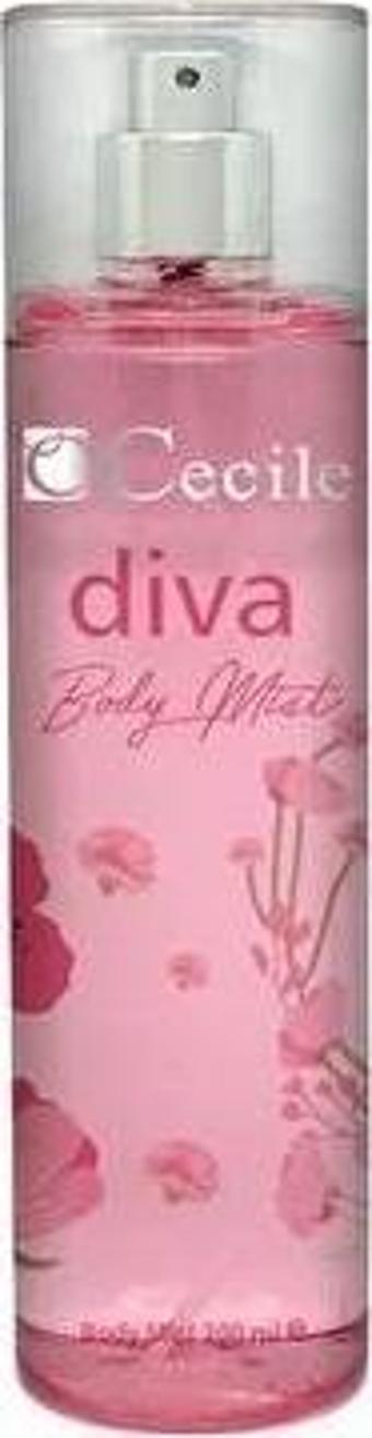 Cecile Body Mist Diva Bayan 150 Ml