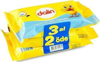 Dalin Hijyenik Islak Cep Mendili 15 Li 3 Al 2 Öde Avantaj Paketi