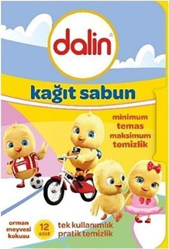 Dalin Kağıt Sabun 12 Li Tek Kullanımlık