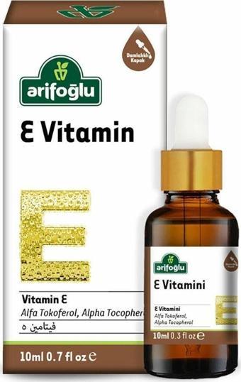 Arifoğlu Doğal E Vitamini 10 Ml