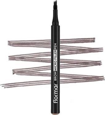 Flormar Brow Mıcro Fıller Kaş Kalemi Pen 001 Lıght Brown
