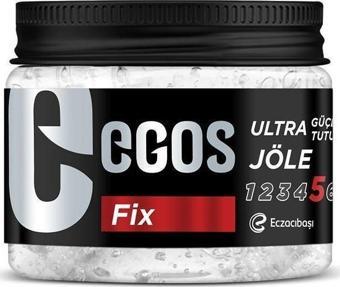 Egos Saç Jölesi Fix Ultra Güçlü Tutuş Kavanoz 400 Ml