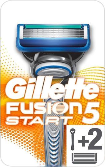 Gillette Fusıon Start Traş Makinesi 2 Yedekli