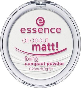 Essence All About Matt! Fixing Kompakt Pudra