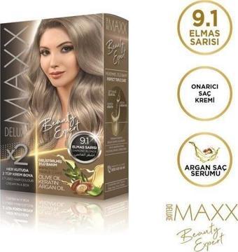 Maxx Deluxe Saç Boyası 9.1 Elmas Sarısı