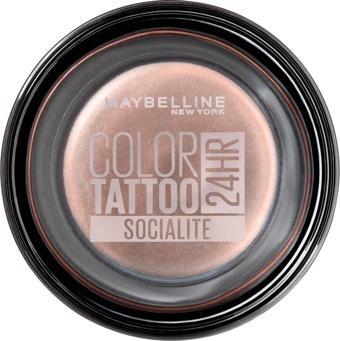 Maybelline New York Color Tattoo 24HR Krem Göz Farı - 150 Socialite-Açık Pembe