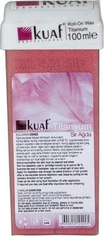 Kuaf Kartuş Sir Ağda Titanyum 100 Ml