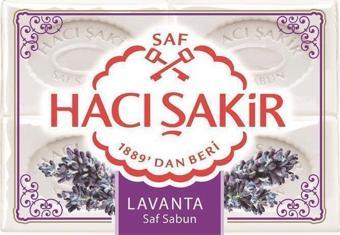 Hacı Şakir Banyo Sabunu Lavanta 4 Lü 600 Gr