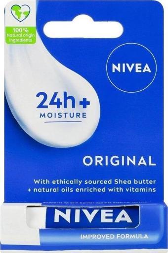 Nivea Dudak Bakım Kremi Orıgınal Care 4.8 Gr Yeni Ambalaj