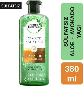 Herbal Essences Şampuan Sülfatsız Avakado Kuru Saç Derisi 380 Ml