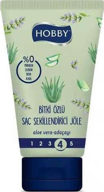 Hobby Bitki Özlü Aloe Vera Adaçayı Özlü Saç Şekillendirici Jöle 150 Ml