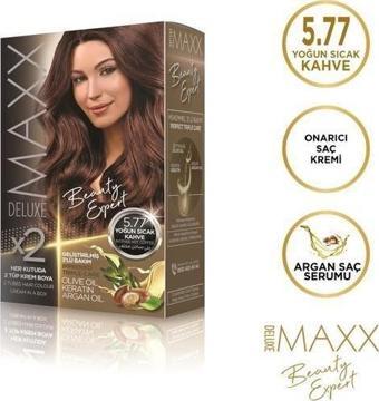 Maxx Deluxe Saç Boyası 5.77 Yoğun Sıcak Kahve