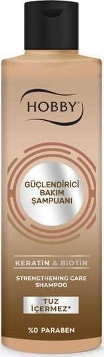 Hobby Şampuan Güçlendirici Bakım Keratin Biotin Tuz İçermez 250 Ml