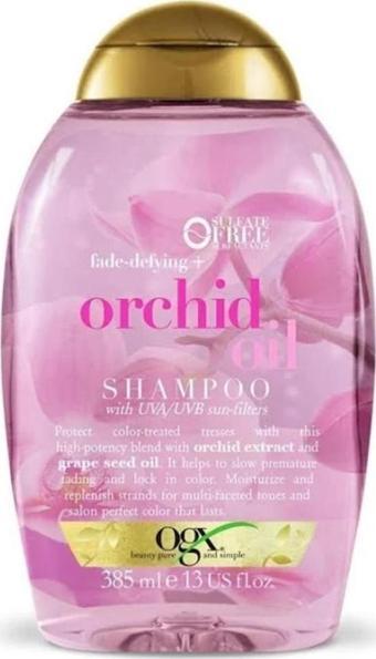 Organix Orchid Oil Renk Koruyucu Şampuan Sülfatsız 385 Ml