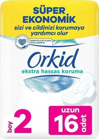 Orkid Ekstra Hassas Paket Uzun 16 Lı