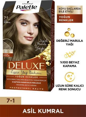 Palette Deluxe Saç Boyası 7-1 Asil Kumral