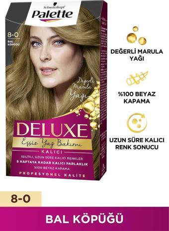 Palette Deluxe Saç Boyası 8-0 Bal Köpüğü