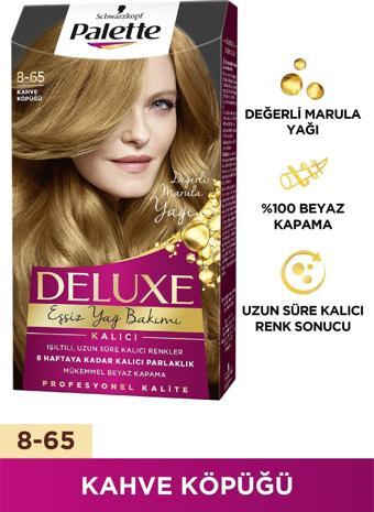 Palette Deluxe Saç Boyası 8-65 Kahve Köpüğü