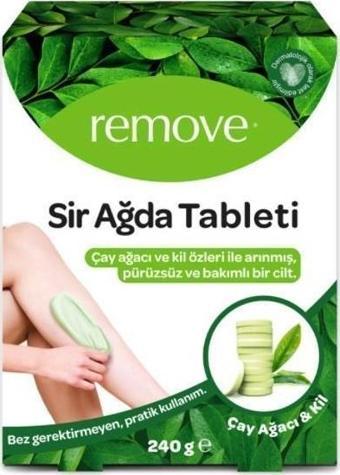 Remove Sir Ağda Tableti Çay Ağacı Ve Kil Özlü 240 Gr