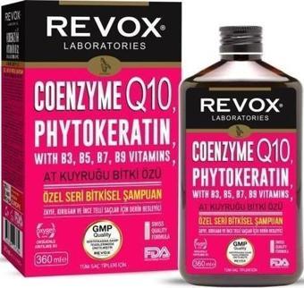 Revox Şampuan Coenzyme Q10 Keratın Bitki Özlü 360 Ml