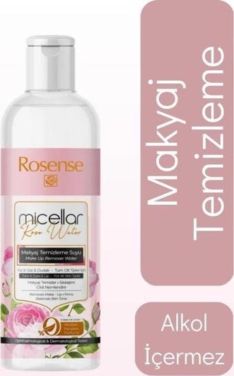 Rosense Mıcellar Temizleme Suyu Tüm Cilt Tipleri İçin 220 Ml