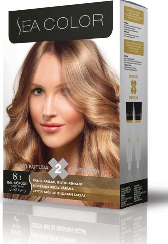 Sea Color Saç Boyası 8/3 Bal Köpüğü