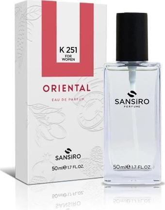 Sansiro 50 Ml Parfüm Bayan No K251 Yeni