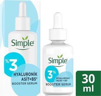 Simple Serum Hyaluronik Asit + B5 50 Ml