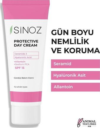 Sinoz Nemlendirici Gündüz Bakım Kremi Spf15 - 50 Ml