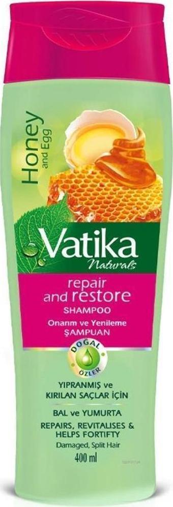 Vatika Naturals Şampuan Bal Özlü Yıpranmış Kırıla Saçlar İçin 400 Ml