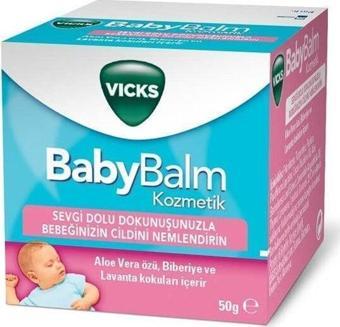 Vıcks Baby Balm Buharlaşan Merhem 50gr